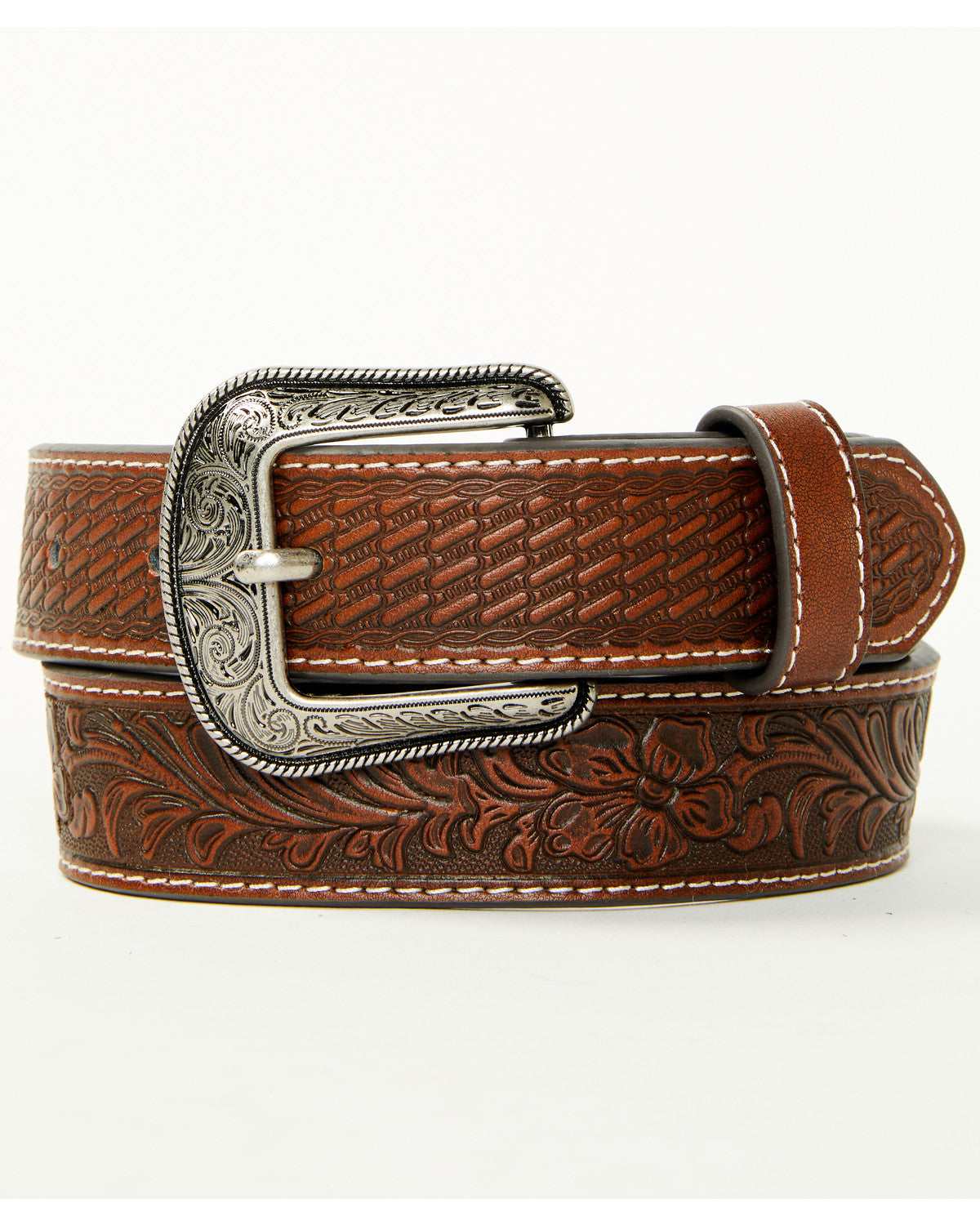 Boys' Crew Tooled Leather Belt | Cody James Accessories|Boys|Sale