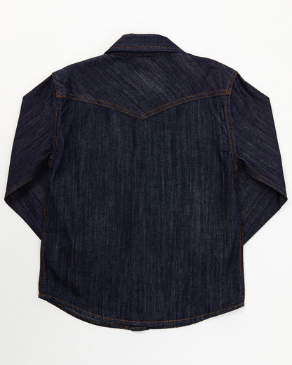 Toddler Boys' Foothill Denim Long Sleeve Pearl Snap Western | Cody James Boys|Sale|Clothing
