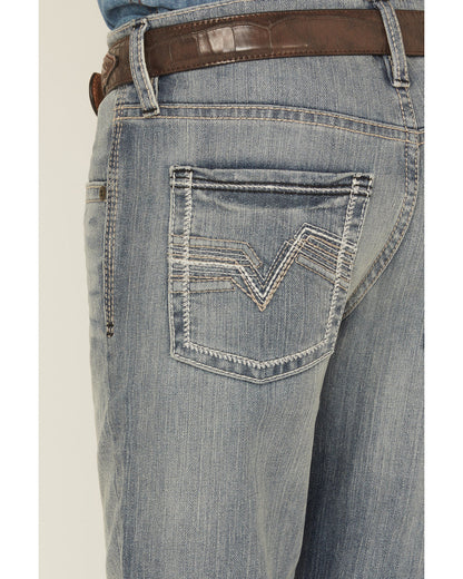 Boys' Medium Wash Buckskin Slim Bootcut Stretch Denim Jeans | Cody James Boys|Clothing