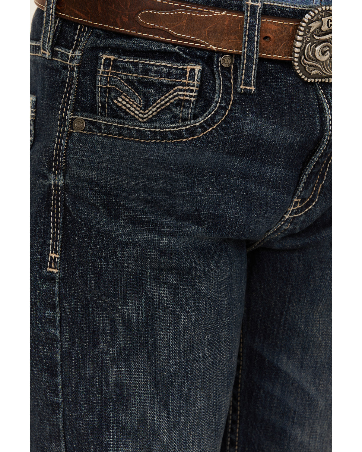 Boys' Dark Wash Moonlight Slim Stretch Bootcut Jeans | Cody James Boys|Clothing