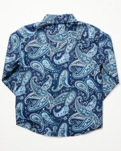 Toddler Boys' Westward Paisley Print Long Sleeve Snap Weste | Cody James Boys|Sale|Clothing