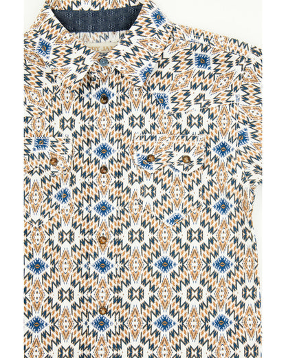 Toddler Boys' High Plains Southwestern Print Short Sleeve W | Cody James Boys|Clothing
