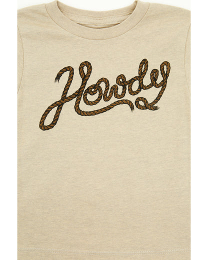 Toddler Boys' Howdy Short Sleeve Graphic T-Shirt | Cody James Boys|Clothing