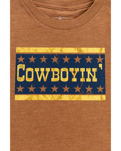 Toddler Boys' Cowboyin' Short Sleeve Graphic T-Shirt | Cody James Boys|Clothing