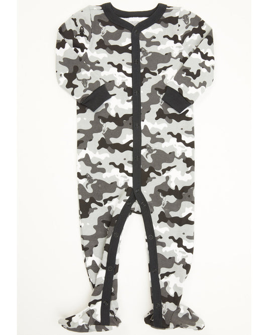 Infant Boys' Printed Jersey Steer Head & Camo Sleep Set | Cody James Boys|Sale|Clothing