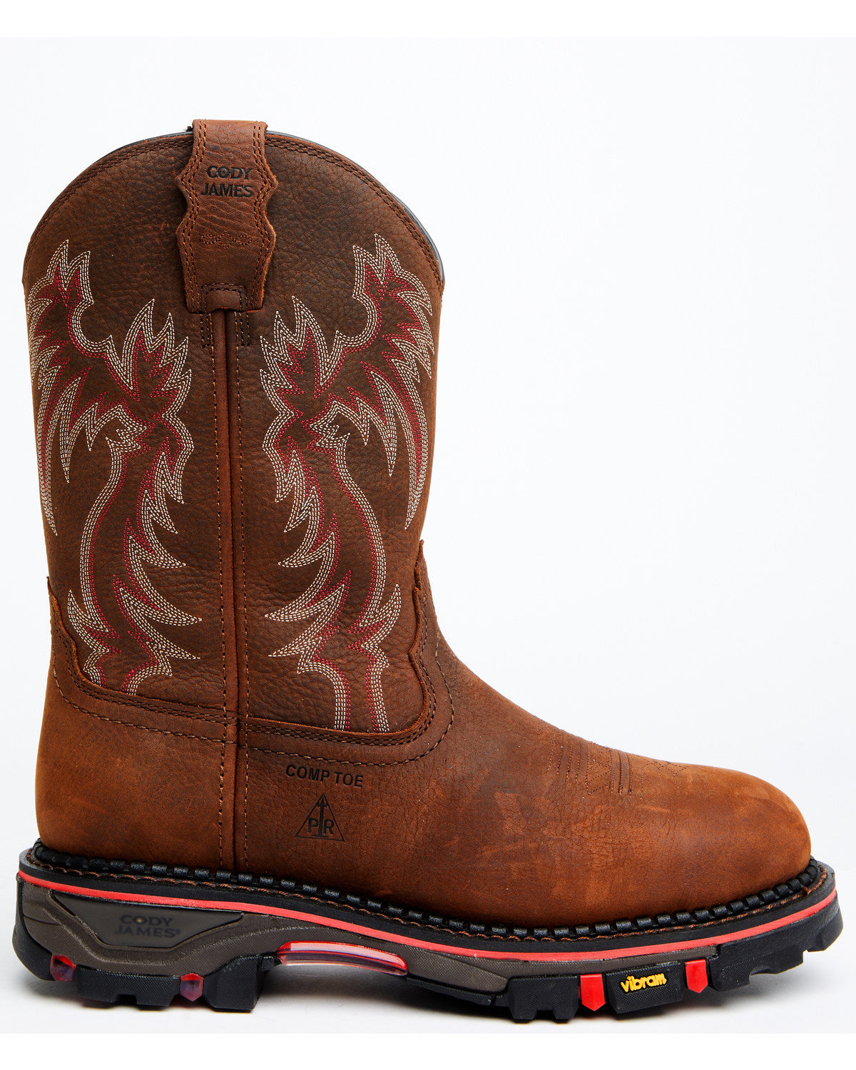 Men's 11" Decimator Dirty Dog Pull On Work Boots - Composit | Cody James Sale