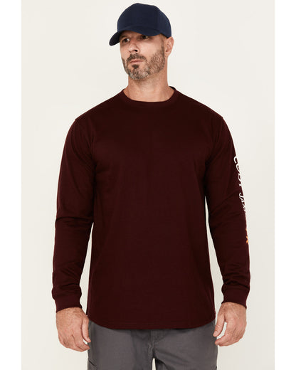 Men's FR Logo Long Sleeve Graphic Work T-Shirt | Cody James Sale