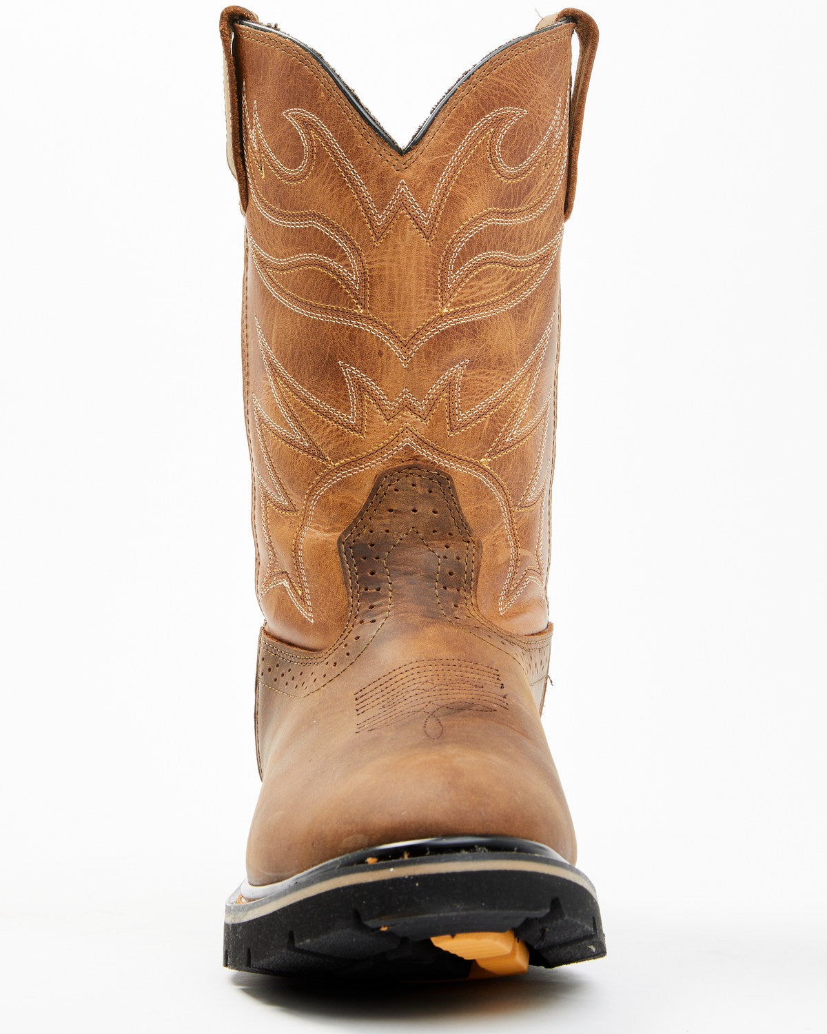 Men's Mustang Pull-On Waterproof Work Boots - Soft Toe | Cody James Sale