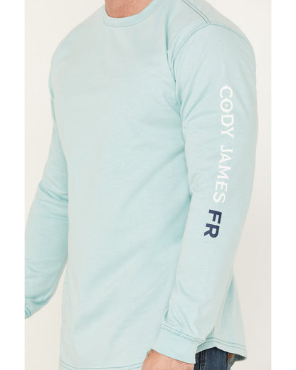 Men's FR Logo Long Sleeve Stretch Work T-Shirt - Tall | Cody James Sale