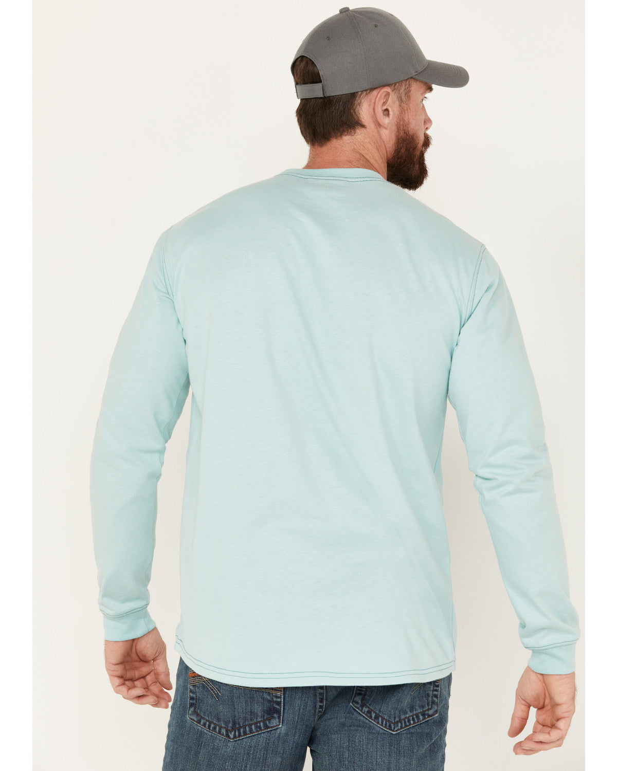 Men's FR Logo Long Sleeve Stretch Work T-Shirt - Tall | Cody James Sale