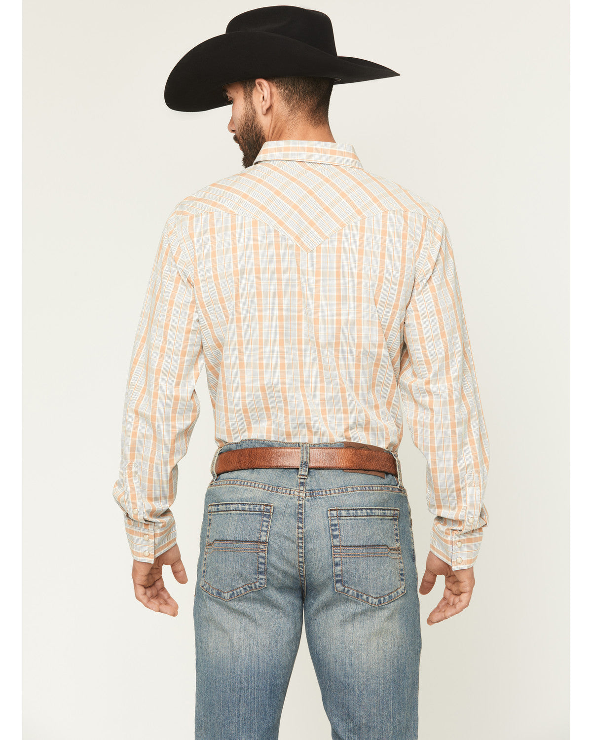 Men's Tanhue Plaid Print Long Sleeve Snap Western Shirt | Cody James Clothing