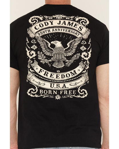 Men's Freedom America 250 Short Sleeve Graphic T-Shirt | Cody James Clothing