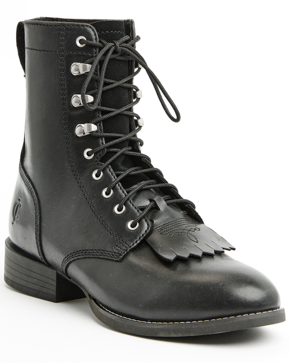 Men's 8" Highland Lace-Up Boots - Round Toe | Cody James Boots