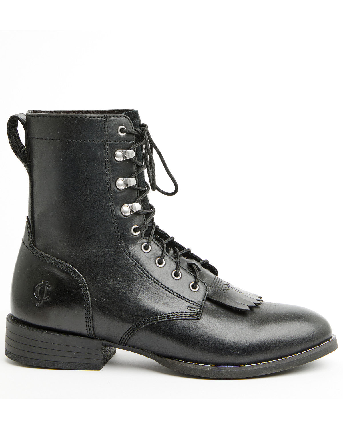 Men's 8" Highland Lace-Up Boots - Round Toe | Cody James Boots
