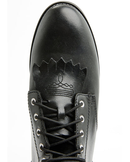Men's 8" Highland Lace-Up Boots - Round Toe | Cody James Boots
