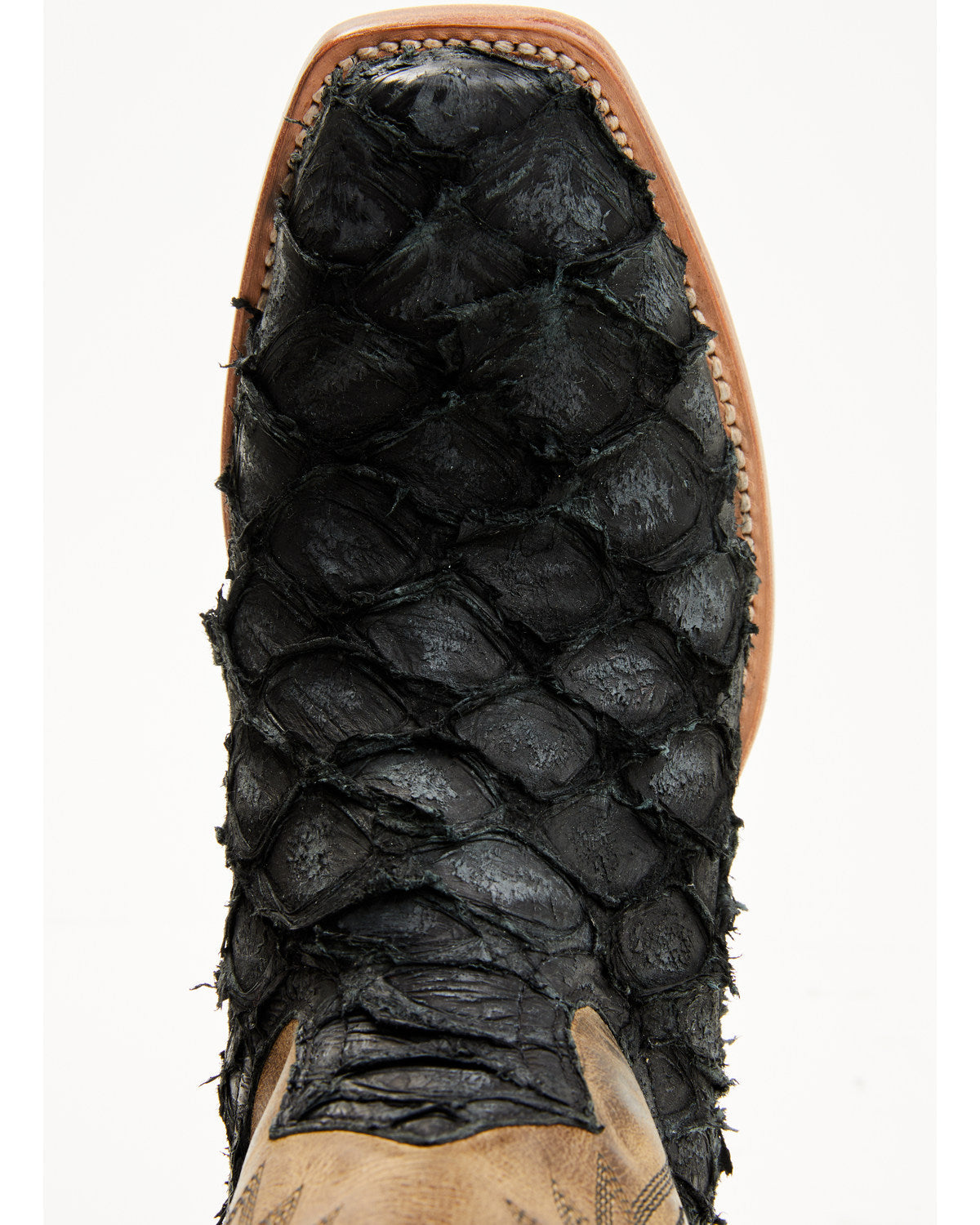 Men's Vaqueras Exotic Pirarucu Western Boots - Square Toe | Cody James Boots
