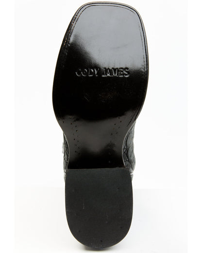 Men's Exotic Caiman Belly Western Boots - Broad Square Toe | Cody James Boots