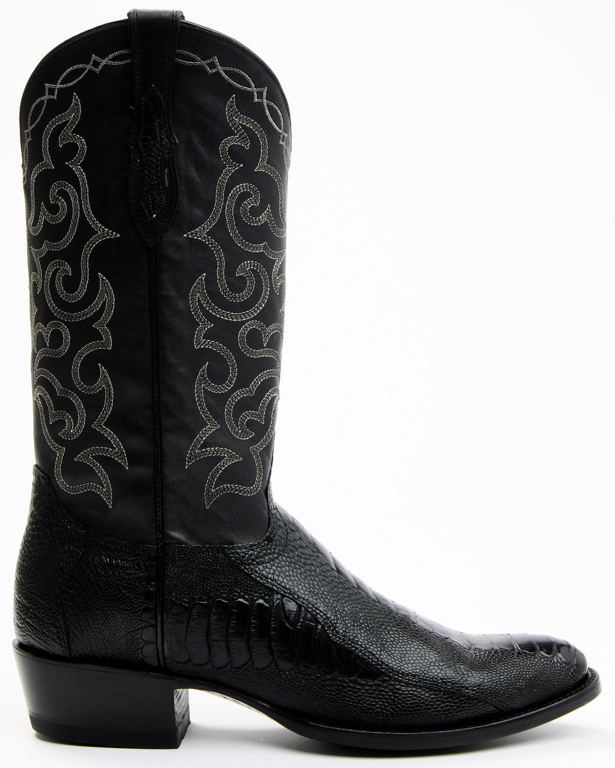Men's Exotic Ostrich Leg Western Boots - Round Toe | Cody James Boots