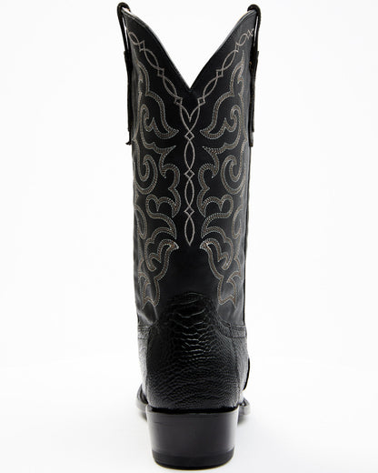 Men's Exotic Ostrich Leg Western Boots - Round Toe | Cody James Boots