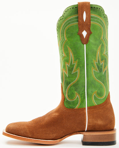 Men's Tomahawk Roughout Tall Western Boots - Broad Square T | Cody James Boots