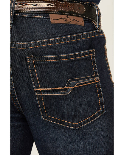 Men's Shadow Wash Jackson Slim Straight Stretch Denim Jeans | Cody James Clothing