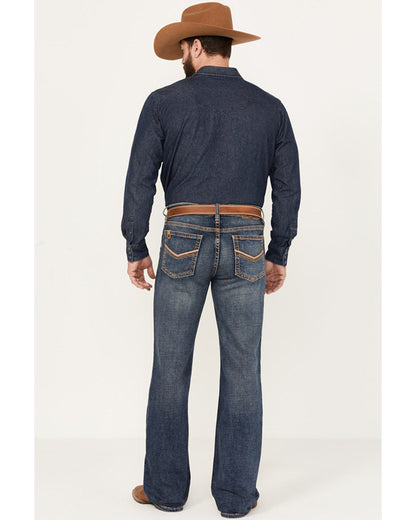 Men's Stonewall Wash Wyatt Slim Bootcut Stretch Denim Jeans | Cody James Clothing