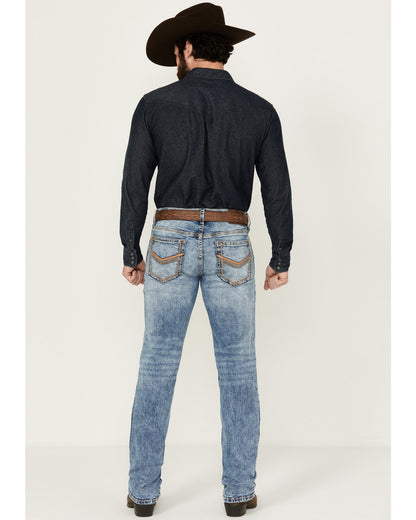 Men's Clover Leaf Wash Jackson Slim Straight Stretch Denim | Cody James Clothing