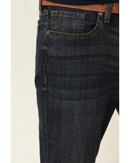 Men's Barn Sour Wash Jackson Slim Straight Stretch Denim Je | Cody James Clothing