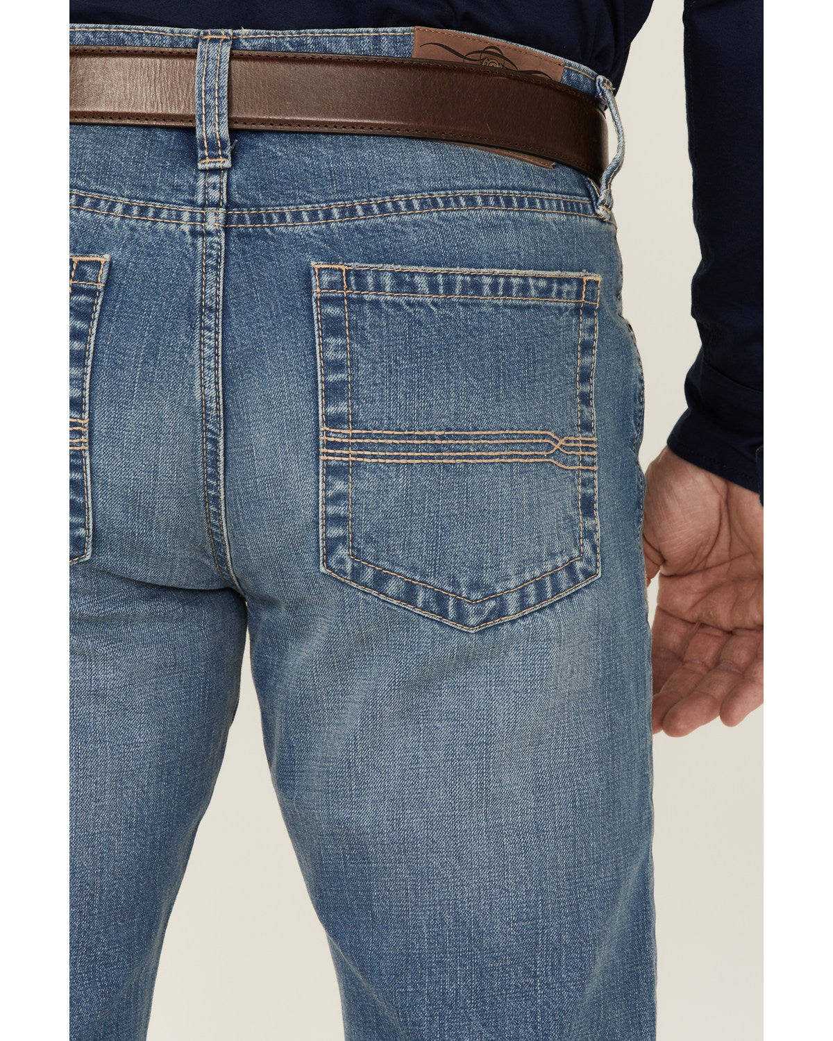 Men's Roughstock Wash Jackson Slim Straight Rigid Denim Jea | Cody James Clothing
