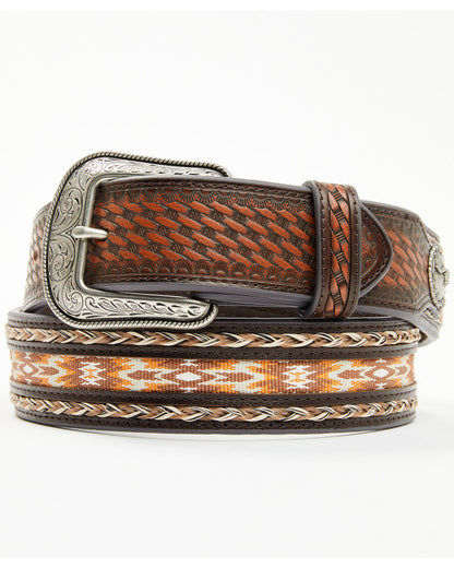 Men's Atwood Southwestern Inlay Belt | Cody James Accessories