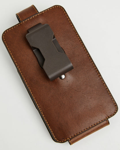 Men's Prescott Tooled Leather Concho Cell Phone Case | Cody James Accessories