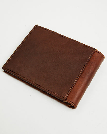 Men's Hutton Basket Weave Tooled Hair-On Bifold Wallet | Cody James Accessories