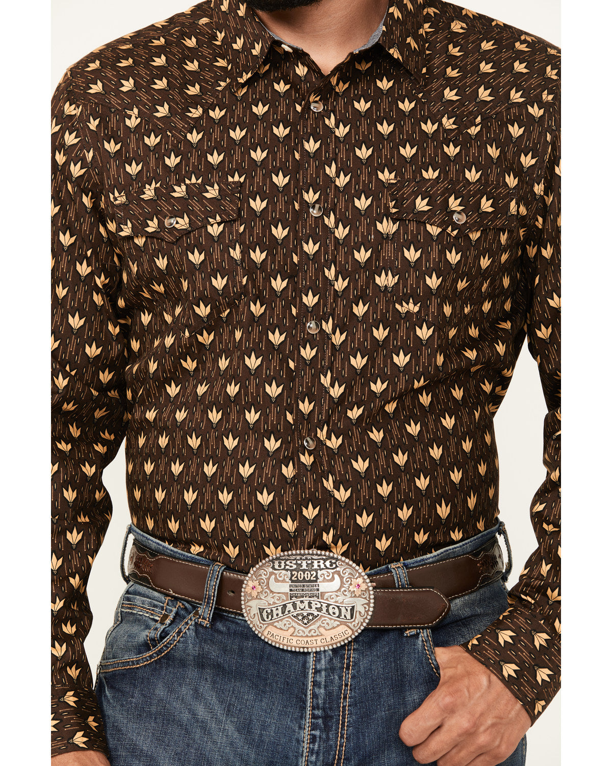 Men's Reign In Striped Print Long Sleeve Snap Western Shirt | Cody James Clothing|Sale