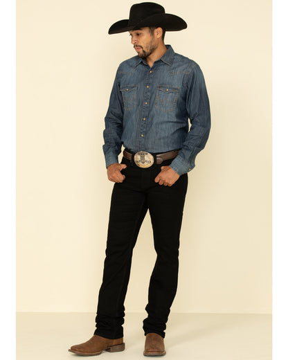Men's Night Rider Wash Jackson Slim Straight Stretch Denim | Cody James Clothing