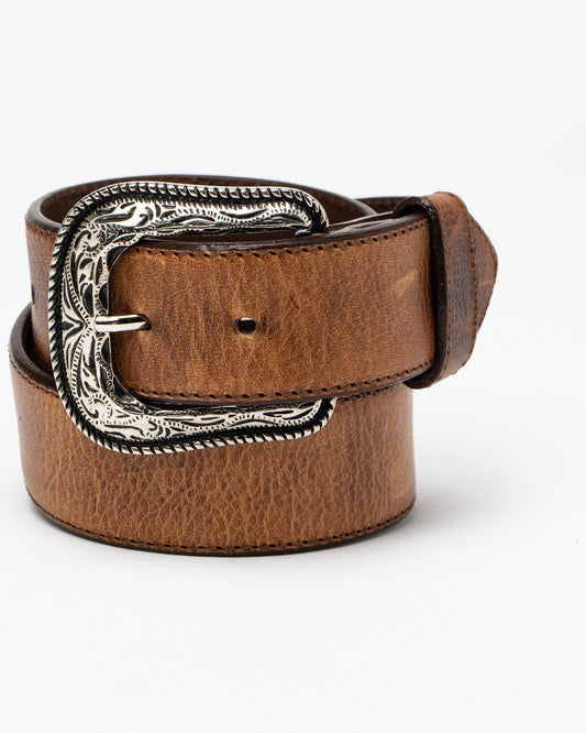 Men's Crazy Horse Burnished Leather Belt | Cody James Accessories