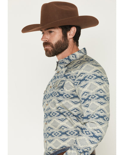 Men's Wider Southwestern Print Long Sleeve Snap Western Shi | Cody James Clothing