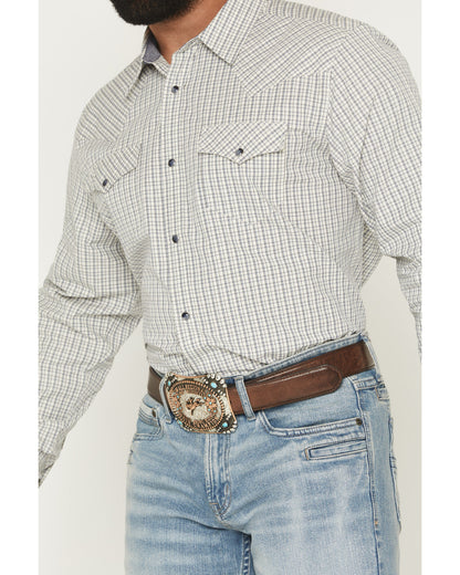 Men's Carson Plaid Print Long Sleeve Snap Western Shirt | Cody James Clothing