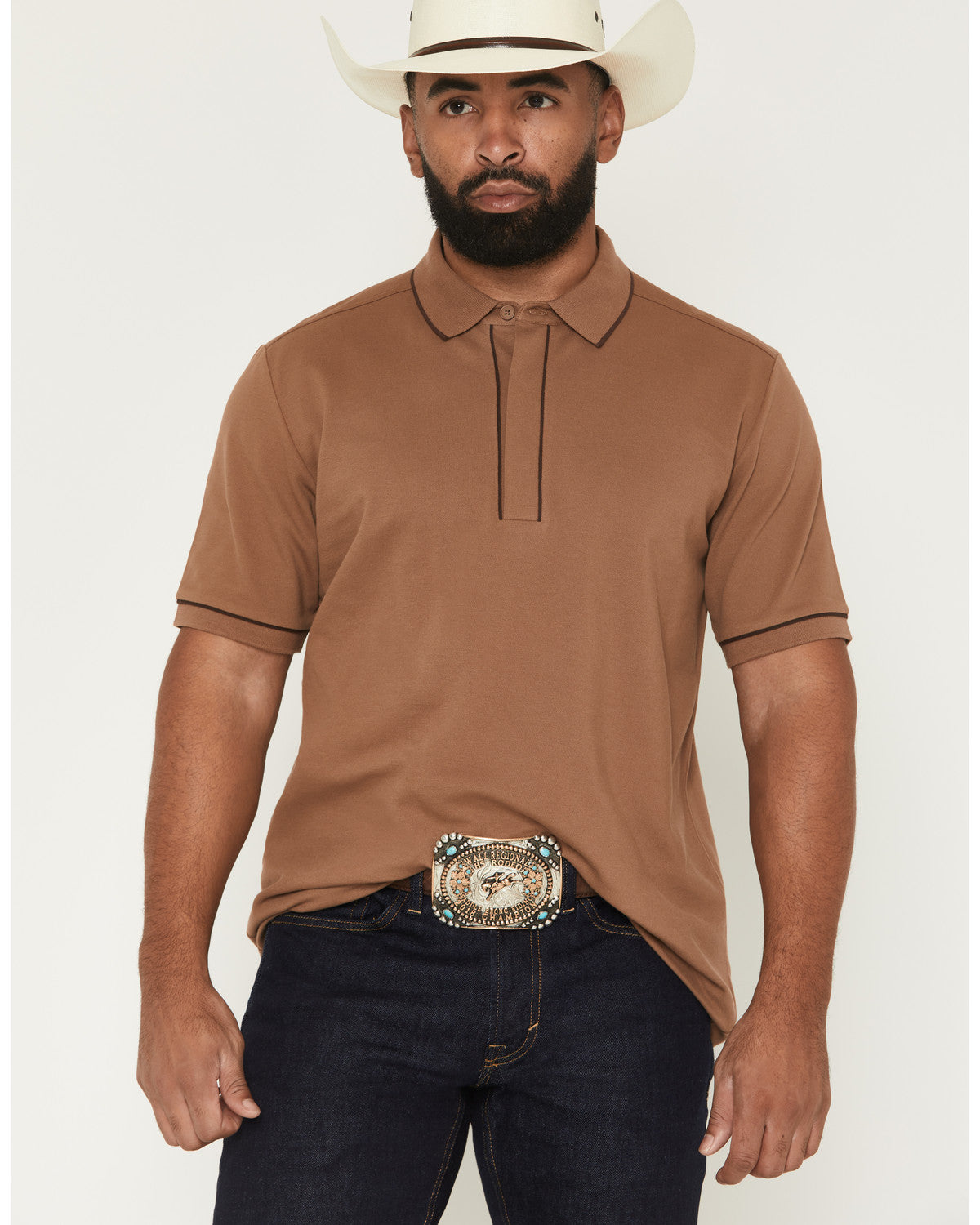 Black 1978® Men's Cooper Solid Short Sleeve Stretch Polo | Cody James Clothing